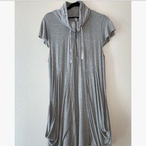 Kensie Women’s Drapey French-Terry dress